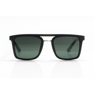 Bosscat Black Polarized Double Bar Sunglasses