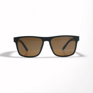 Bosscat Square Polarized Sunglasses - Gradient Brown TR-90 Frame