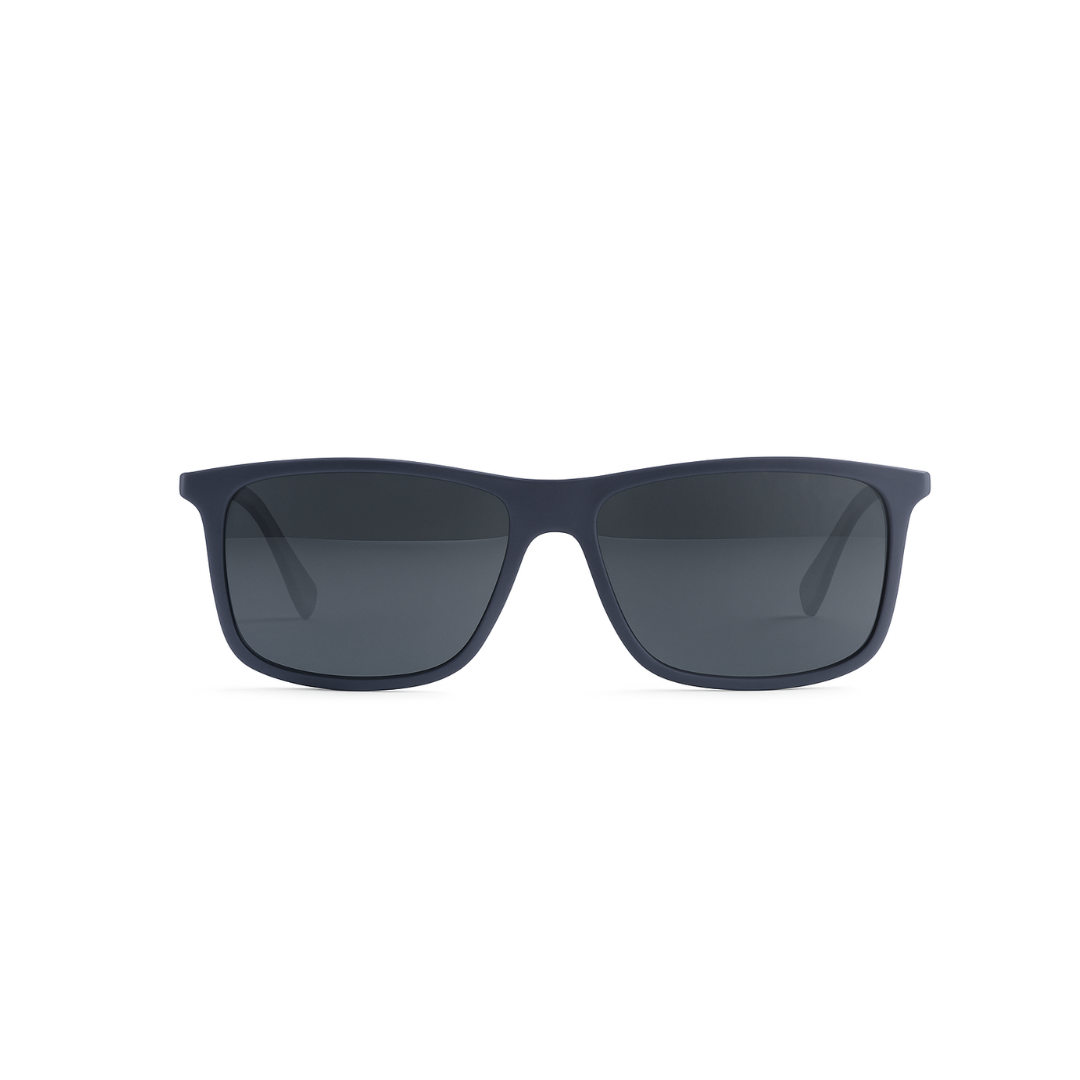 Bosscat Square Polarized Sunglasses - Navy Blue