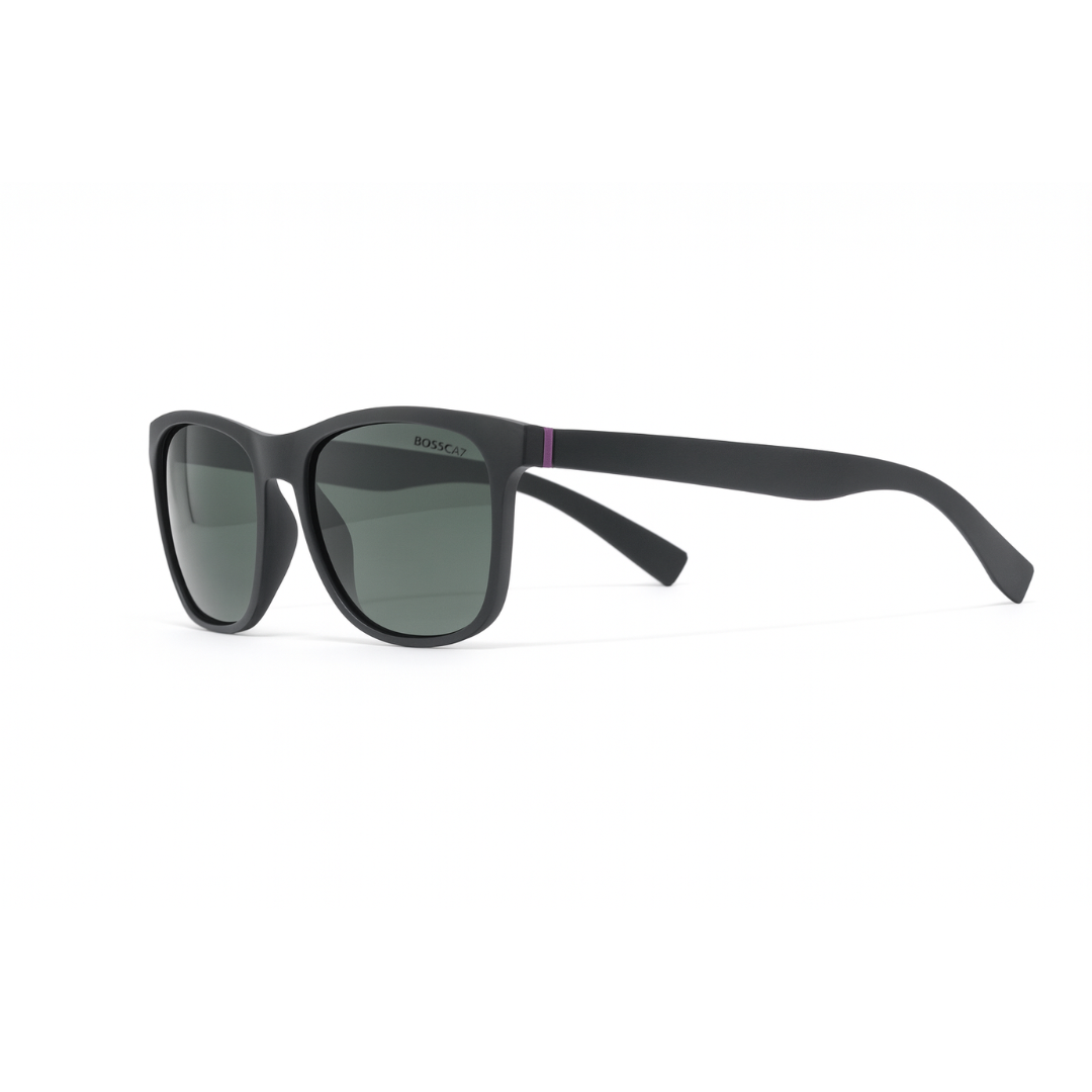 Bosscat Matte Black Wayfarer Sunglasses