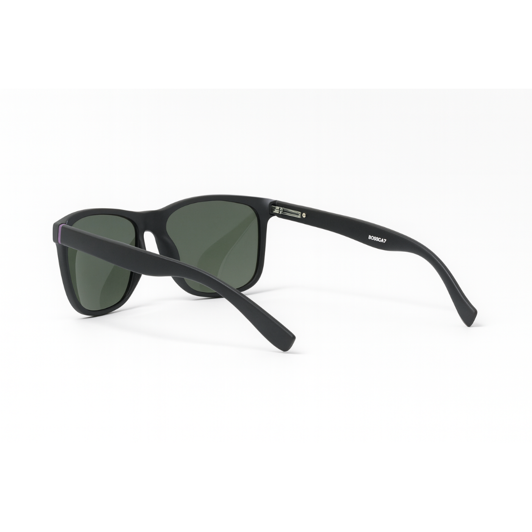 Bosscat Matte Black Wayfarer Sunglasses