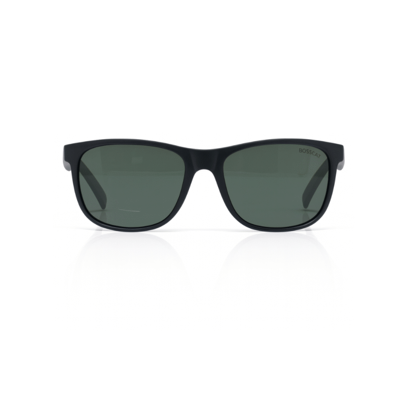 Bosscat Matte Black Wayfarer Sunglasses
