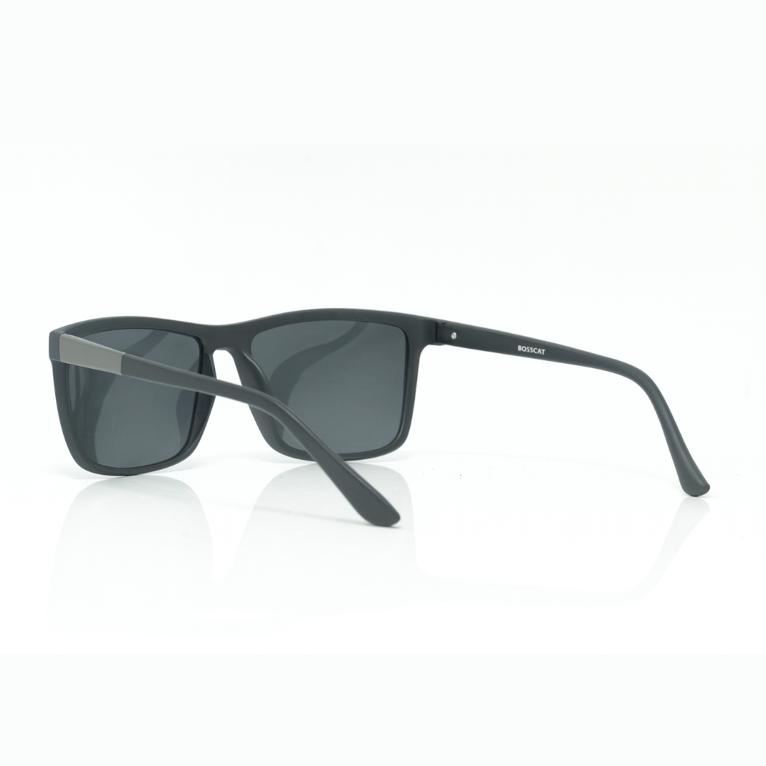 Bosscat Square Polarized Sunglasses - Large Fit