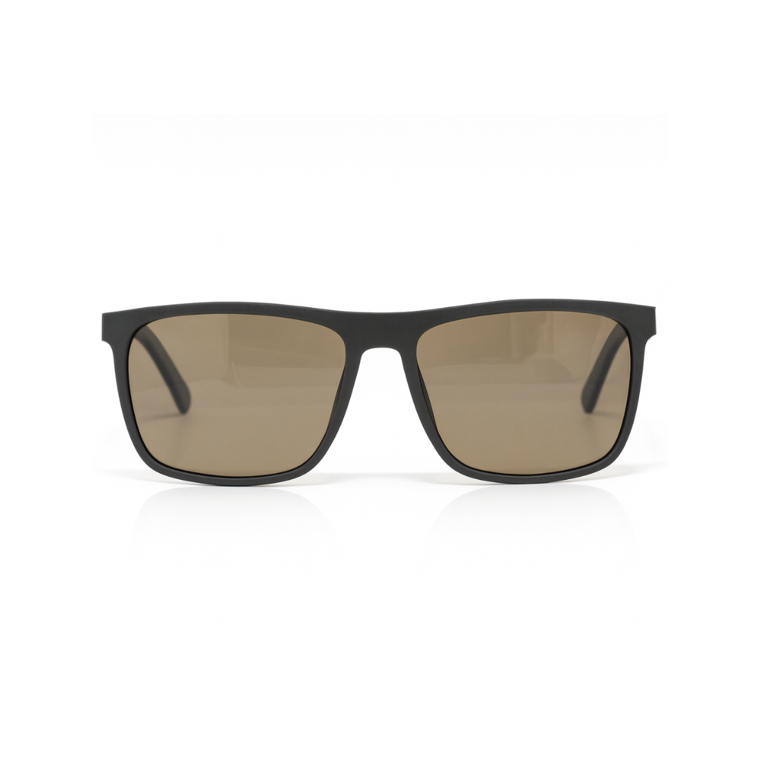 Bosscat Wayfarer Polarized Sunglasses - Gradient Brown Lens