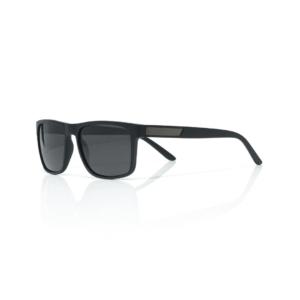 Bosscat Wayfarer Solid Black Polarized Sunglasses