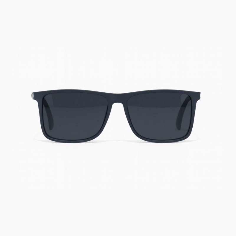 Bosscat Blue Polarized Sunglasses - TR-90 Large Fit