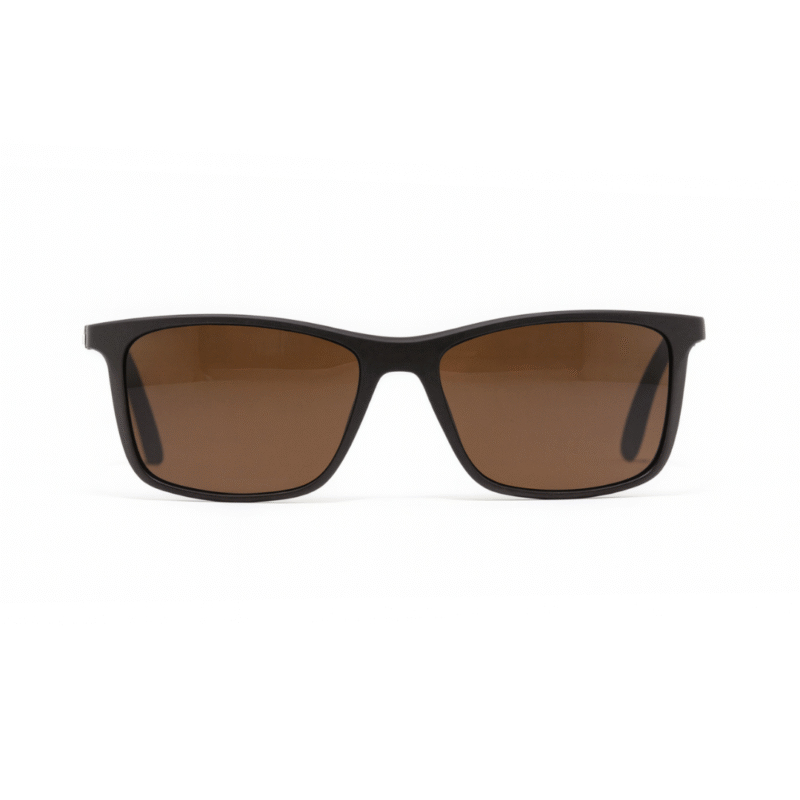 Bosscat Brown Square Polarized Sunglasses